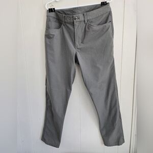 lululemon Dark Gray Men's Pants- Size 33